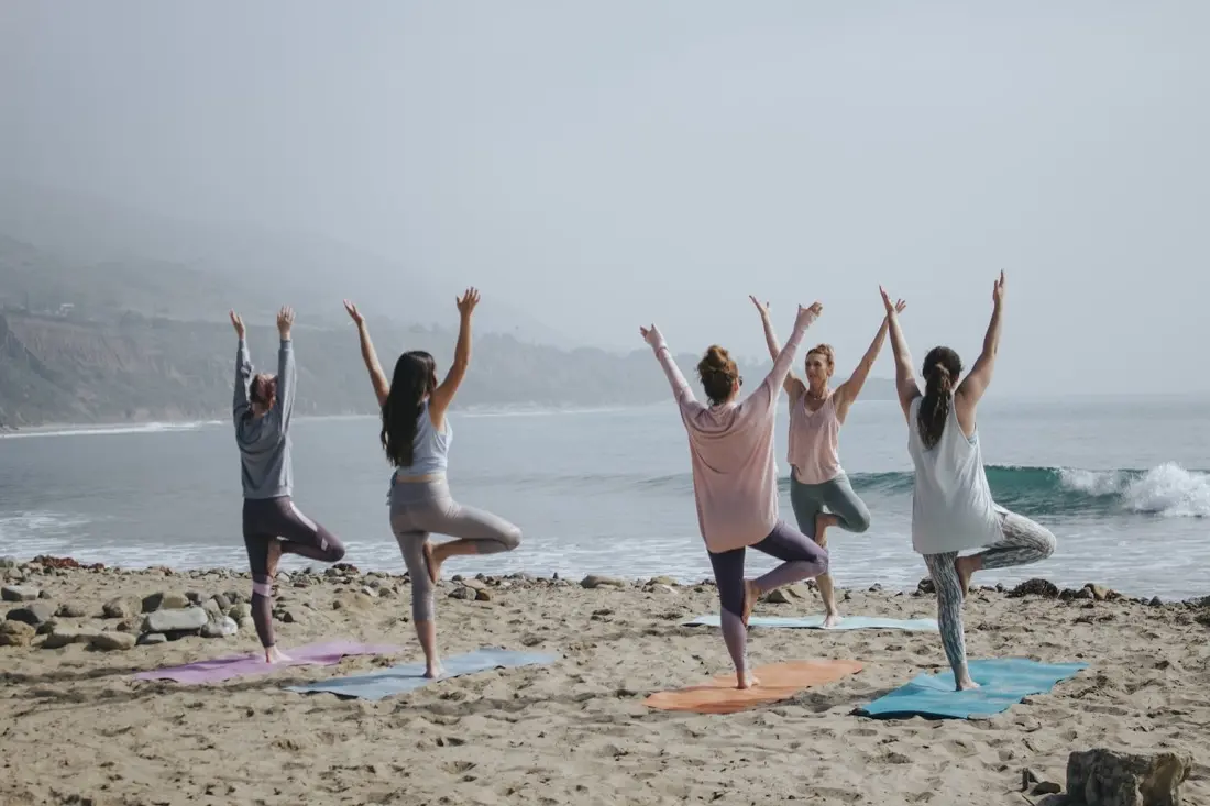 Sesión de yoga con Ultrahuman Ring Air
